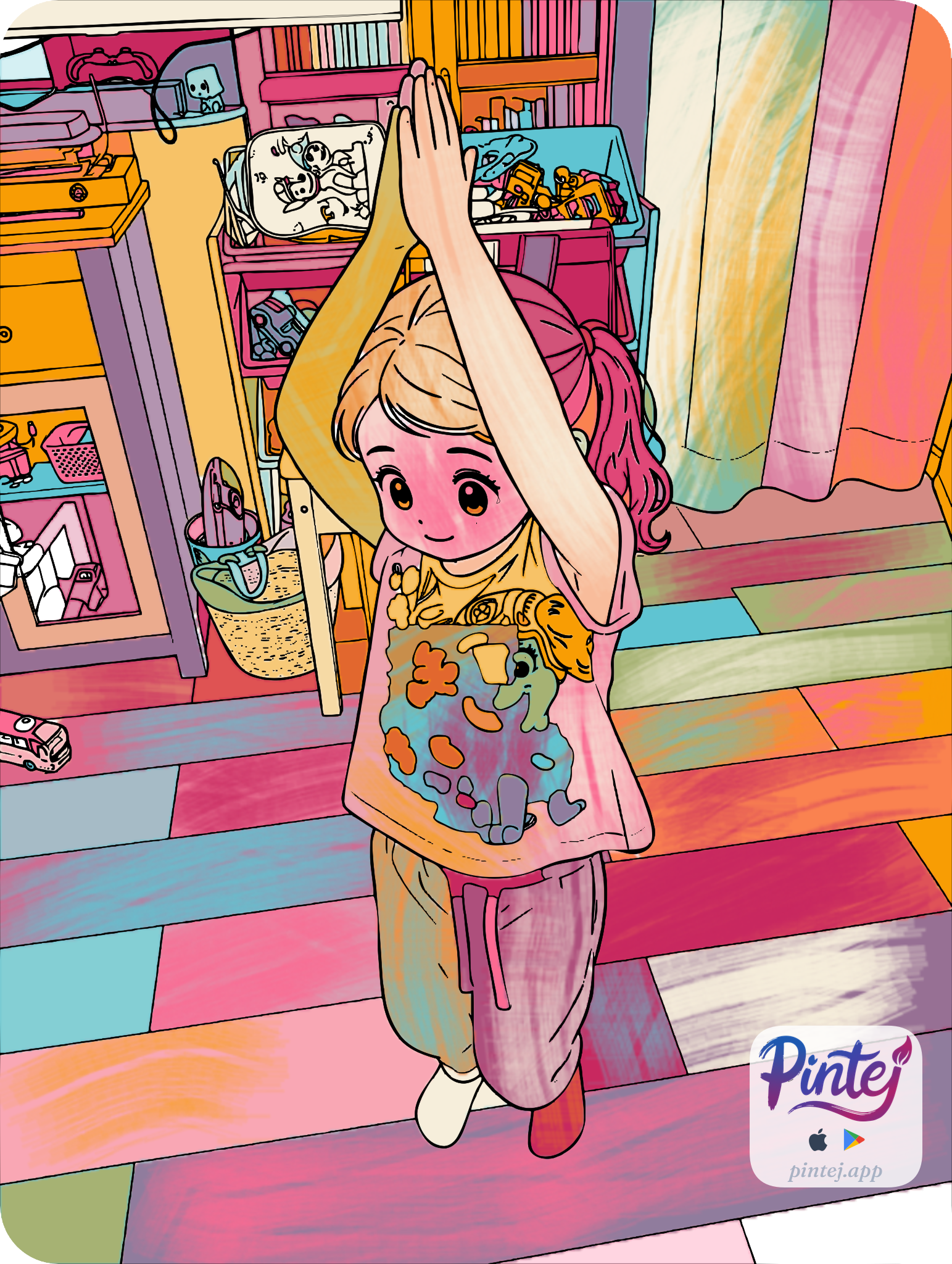 Coloring 09-25-2026 — Page 1, Unique creations — Pintej coloring page