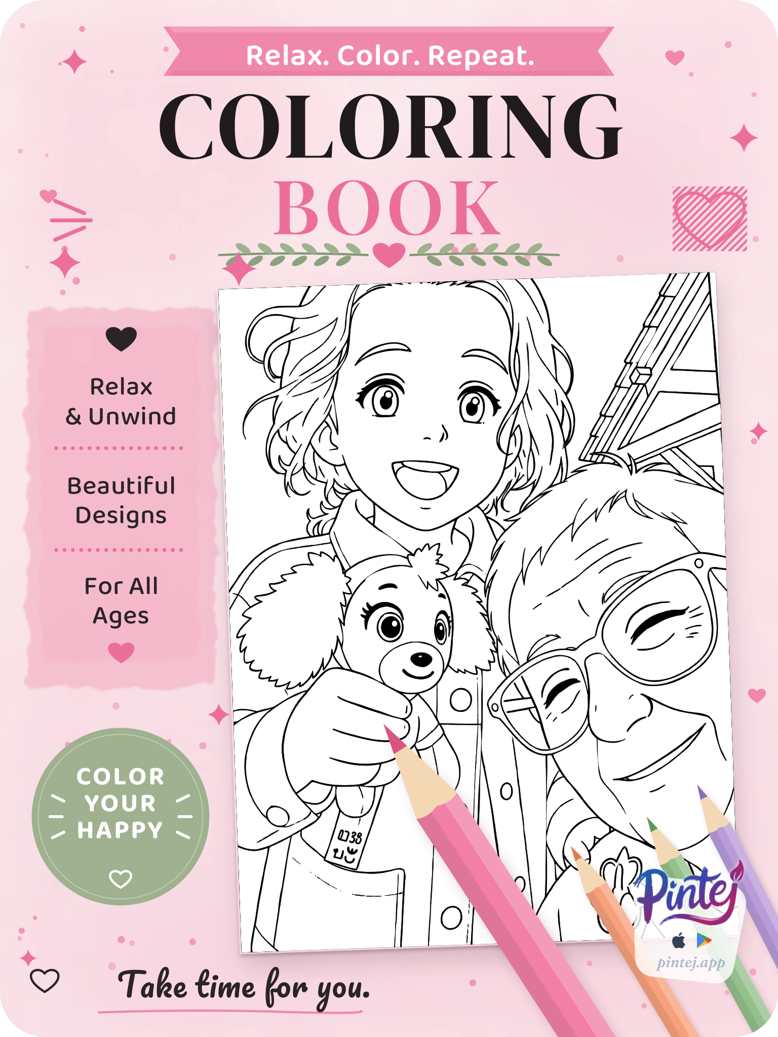 My Pintej creation, Unique creations — Pintej coloring page